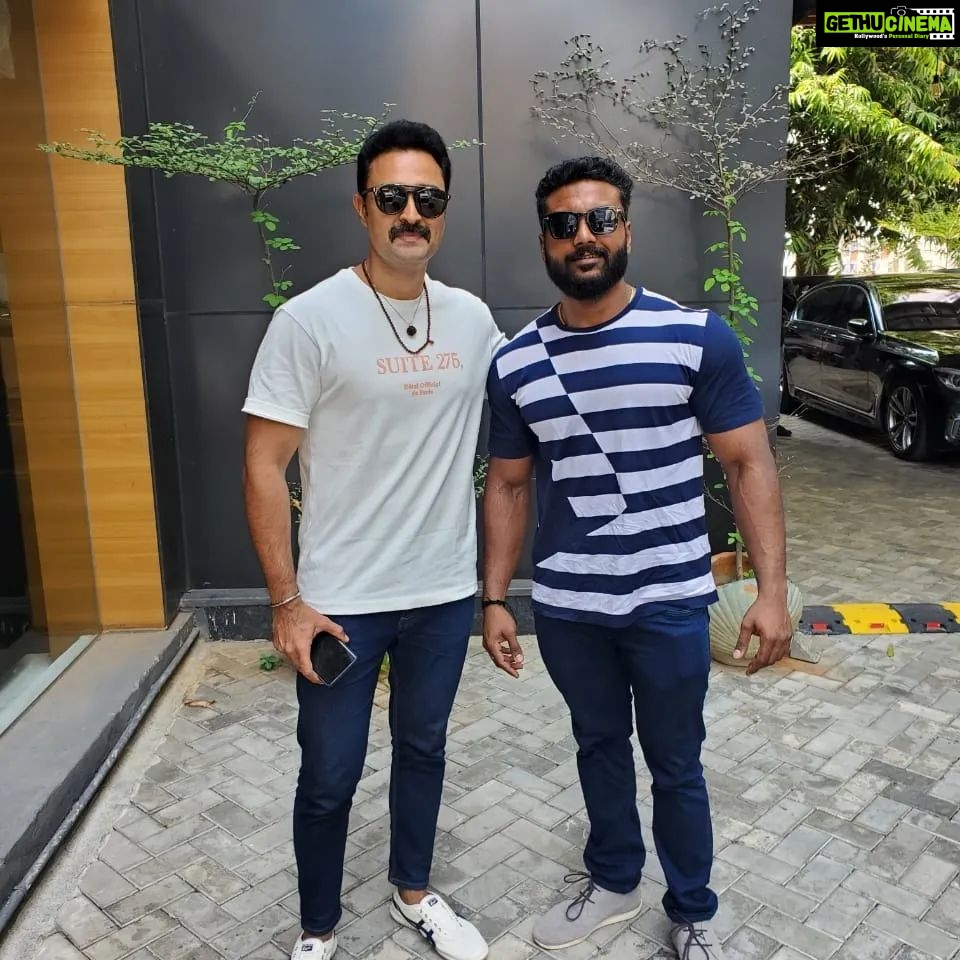 Prasanna Instagram - Once when I had to start from scratch, like an angel u came into my life and just changed me as a new me not just in the outlook but within too. Not just a trainer, u became a bro, friend and now family. U never judged me. Understood my flaws. Encourage my spirit. Pushed me beyond my comfort zone. Made me see n seek better. When I was drowning u pulled me up. Made me pep. Beyond all this u r the most annoying person I've seen my entire life da @sandeep_deep But I admire your journey. Starting with me as ur 1st client in Chennai today ur transformation stories are making waves. Keep soaring high my bro. Happy Birthday da Sandeepuu❤🤗 Chennai, India