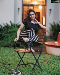 Prayaga Martin Instagram - 🐒

Credits : @sharathuday & @wanderingdop 
Team mate : @milanmaliackal 
 Touch up : @prabinmakeupartist