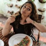 Prayaga Martin Instagram - Call me Margherita, please? Capture: @wanderingdop & @sharathuday @milanmaliackal for sticking around and helping us with everything :) MUA & Hair : @prabinmakeupartist , @sethus_glam David Hall - Art Gallery & Cafe
