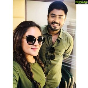 Prayaga Martin Instagram - Sharing a picture of the present with the future of cinema . My gentleman co⭐️ your fav⭐️ Mine too 
@gokul.suresh