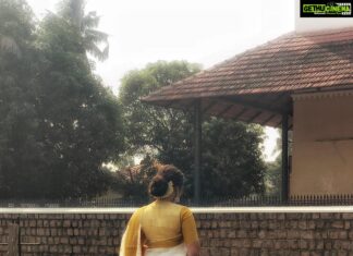 Prayaga Martin Instagram - GodFather ! Having him with me all throughout. Granddaughter of late E.J Peter. #MyGuardianAngel