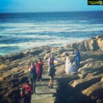 Prayaga Martin Instagram - Day #4 and #6 spent traveling to and fro Knysna and probably witnessing the dreamy beach wedding with a twist ! As you swipe 😹 Happily Married until the Seas run dry ,forever ! ❤️ PS : He was just helping his bride get into the car South Africa Cape Town