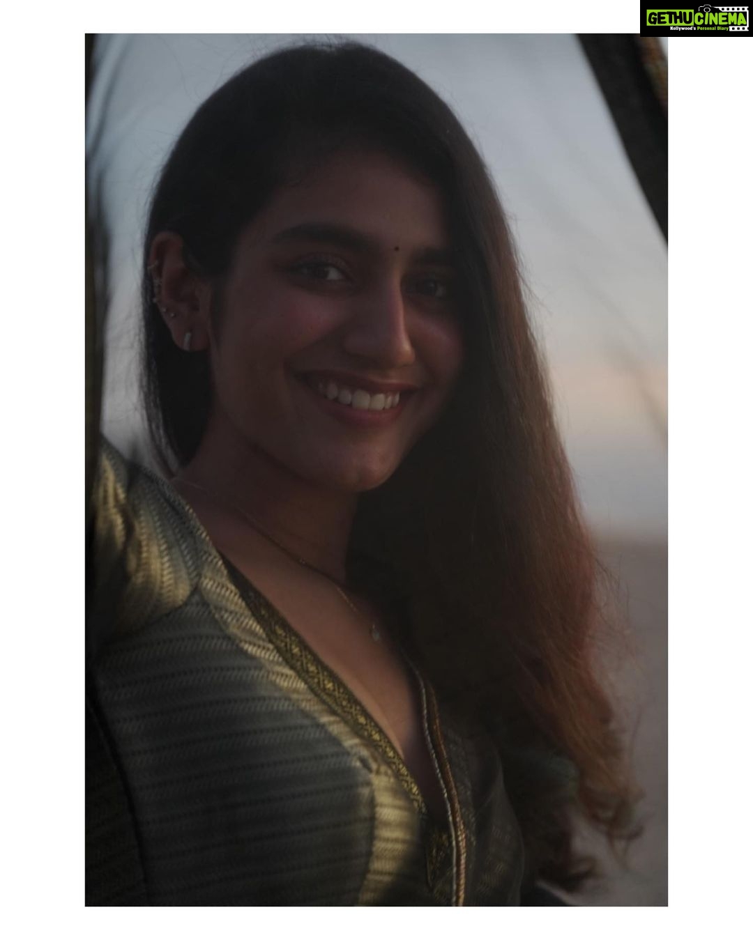 Priya Varrier Instagram - Love is like the wind The more you try to get ahold of it The more it will seep through your fingers Let it plant gentle kisses on your cheeks Let it dry your tears Let it tickle your lips Let it dance through your hair Let it cause shudders throughout your body Let it sing to you Let it soothe your soul Let it cleanse your mind Let it light up your heart And then just set it free….