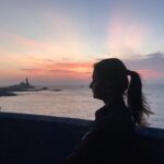 Priyanka Nair Instagram - The day begins. Sunrise from Kanyakumari🌞