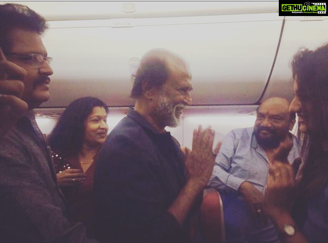 Priyanka Nair Instagram - Happy Birthday Rajini sir🙏🏼 #fangirlmoment#happybirthdaythalaivaa#rajanikanth