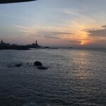 Priyanka Nair Instagram - The day begins. Sunrise from Kanyakumari🌞