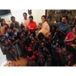 Priyanka Nair Instagram – We can learn many things from children.How much patience we have,for instance. 
When the children and teachers of “Noble School” Parapparamukal came to my home as a part of Kerala Government Initiative program called ”Vidyalayam Prathibhayodoppam”💞
–
–
–
#moments#blessed#nostalgia#students#priyankanair#house#visit#positivevibes#motivational#curriculum#schooling#government#education#instaday#trivandrum#instagram#instapic#instastyle