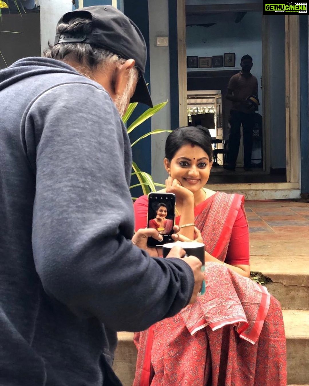 Priyanka Nair Instagram - 🤳🧚♀️ @venkat_prabhu 🙏🏼