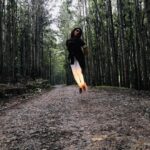 Priyanka Nair Instagram - In woods🖤 Getting lost is not a waste of time. - - #inwoods#beingalone#happinessoverloaded#travel#priyankanair#instapic#instaday