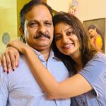 Priyanka Nair Instagram - Happy Birthday Achaaaaa 😘😘😘 #hbd#hbddad @ponnammamuraleedharan @priyada_nair