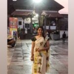 Priyanka Nair Instagram - "The universe will match whatever vibration you put out.And you cannot fool the universe"🦋 - - - #positivevibe#templevisit#familytime#happiness#priyankanair#southindianactress#malluactress#instagram#instaday#padmanabhaswamitemple#trivandrum#instagram Padmanabhaswamy Temple