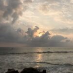 Priyanka Nair Instagram - Adieu sun for the day from backyard of Uday Samudra🌞 Uday Samudra Leisure Beach Hotel