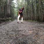 Priyanka Nair Instagram - In woods🖤 Getting lost is not a waste of time. - - #inwoods#beingalone#happinessoverloaded#travel#priyankanair#instapic#instaday