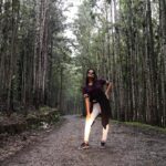Priyanka Nair Instagram - In woods🖤 Getting lost is not a waste of time. - - #inwoods#beingalone#happinessoverloaded#travel#priyankanair#instapic#instaday