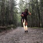 Priyanka Nair Instagram - In woods🖤 Getting lost is not a waste of time. - - #inwoods#beingalone#happinessoverloaded#travel#priyankanair#instapic#instaday