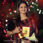 Priyanka Nair Instagram - Happiness is being recognised as Best Actress award given by South Indian Cinema and Television Academy at Trivandrum for "The Better Half". It's sweetest one for me as it's received from Honourable Minister for Health Mrs.K K Shailaja Teacher in the presence of Veteran Directors Mr Shaji N Karun , Mr Shyamaprasad , Producer Mr PV Gangadharan,and famous Poet Mr Murugan Kattakkada😍😍Thank you @abhilashpn.official for your team work😍😍 Trivandrum, India