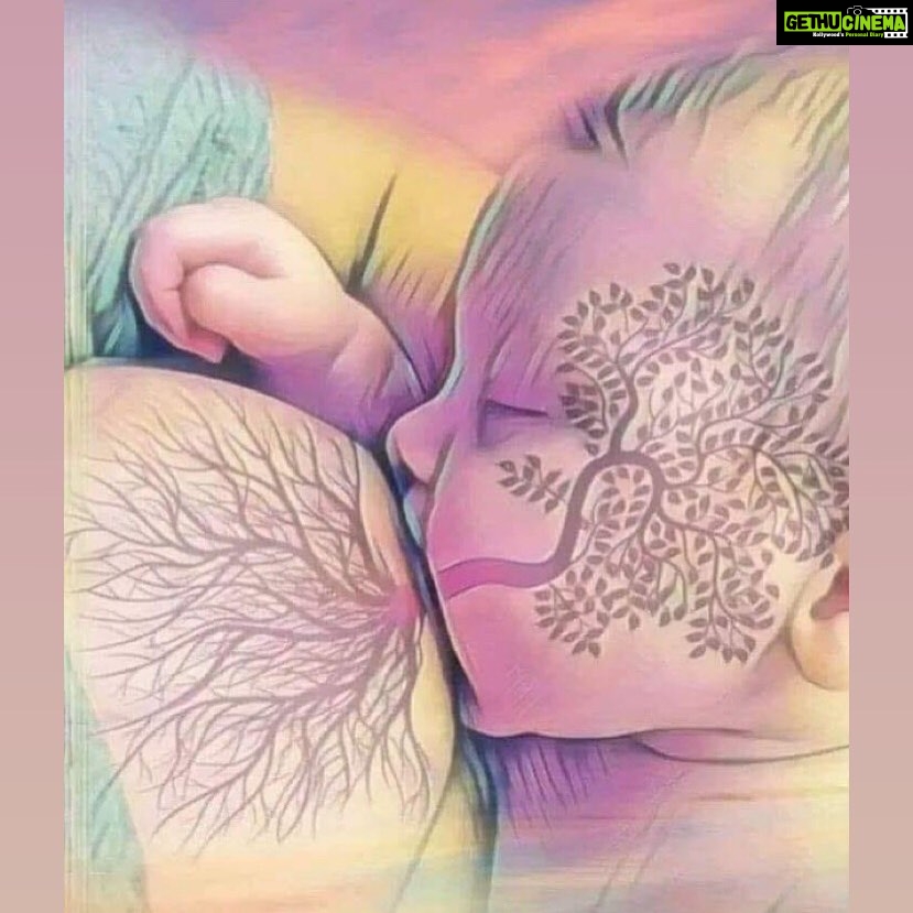 Priyanka Nair Instagram - What a beautiful image!! The Bond between Mother nd Child❤️ #mother#brestfeeding#bonding#sharinglove#sharingsoul#motherhood#childlove#proudtobeamother ❤️