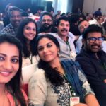 Priyanka Nair Instagram - A throwback click with my family members 😍😍!!...that’s what I feel While Amma general body occurs ... on top of meeting, it’s also a platform to meet and greet my friends ( family infact ) ❤️ Sharing great moments of last year click with Mammookka @mammootty ,Jayettan @actor_jayasurya ,Manojettan ,Jayaramettan,Abusalimikka, @ashasharathdance ,@rachananarayanankutty , @muthumaniiii ........❤️❤️❤️❤️❤️ - - #gettogether#ammagenaralbody#actors#malayalamcinema#amma#mammookka#mammootty#mammookkafans#jayaram#jayasurya#manojkjayan#ashasharath#muthumani#rachananarayanankutty#priyanka#throwback#instapic Crowne Plaza Kochi