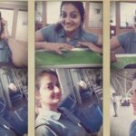Priyanka Nair Instagram - Throwback..last year this day😍😍 A day out with my gf👭❤️ - - - - #dayout#bestie#soulmate#childhoodfried#girls#sharingmoments#unconditional#friendship#love#firstmetroride#metrotrain#girlschillout#gossip#music#streetart#rainyday#maddness#beaches#malls#priyankanair#chakki#priyanka#actoife#friendsforever#foodie#southindianactress#malluactress#happiness#instagram Chennai, India