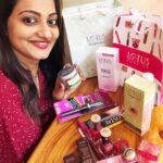 Priyanka Nair Instagram - Overwhelming June !!! Really guys it’s a month of gifts for me But I never expected these two hampers with amazing products will come to me ... Thanks a @lotus_herbals for all these lovely gifts.... they are truly incredible all I need to spread by is about newly opened @lotus_herbal store at @malloftravancore....