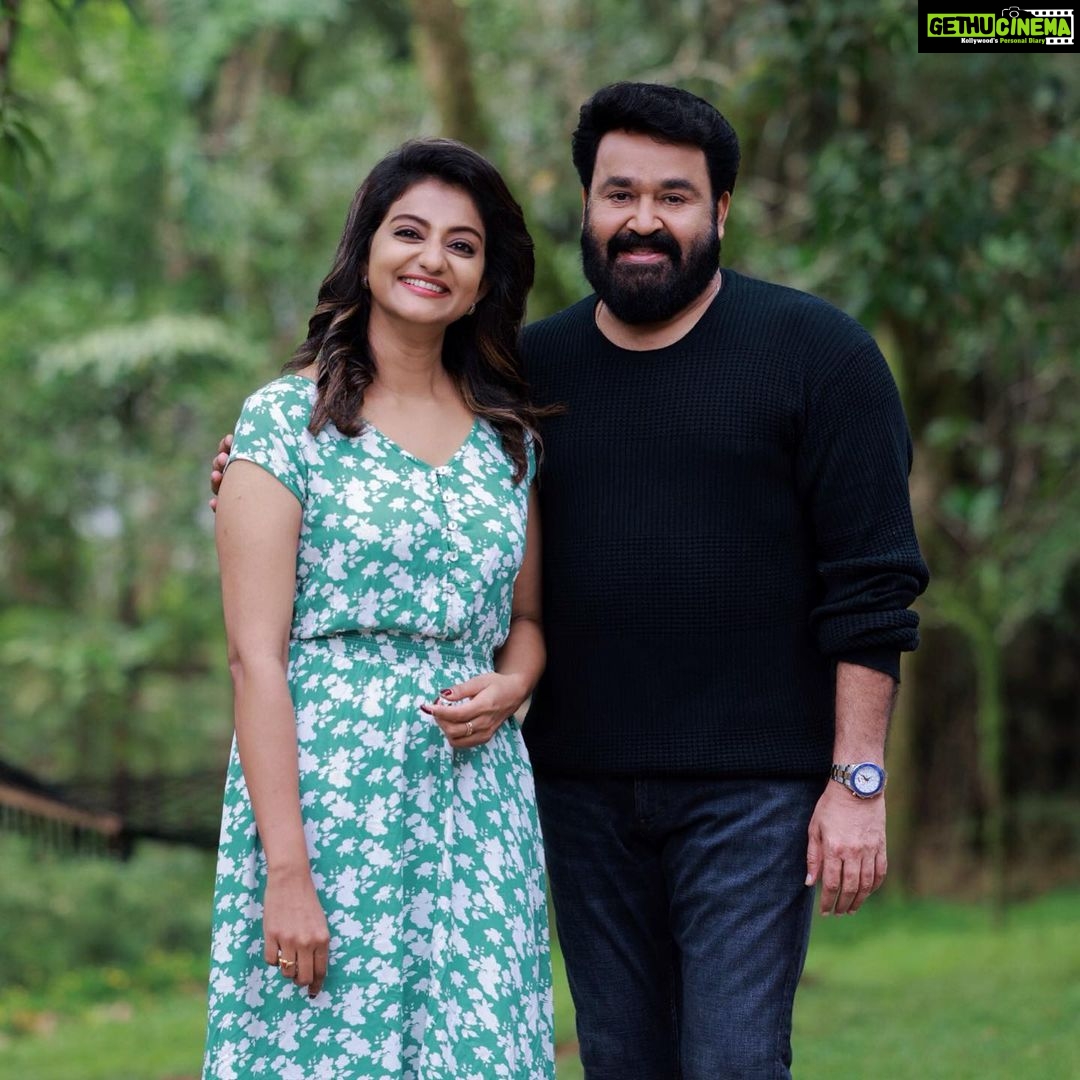 Priyanka Nair Instagram - Lalettan ❤️ 📸 @bennet_m_varghese