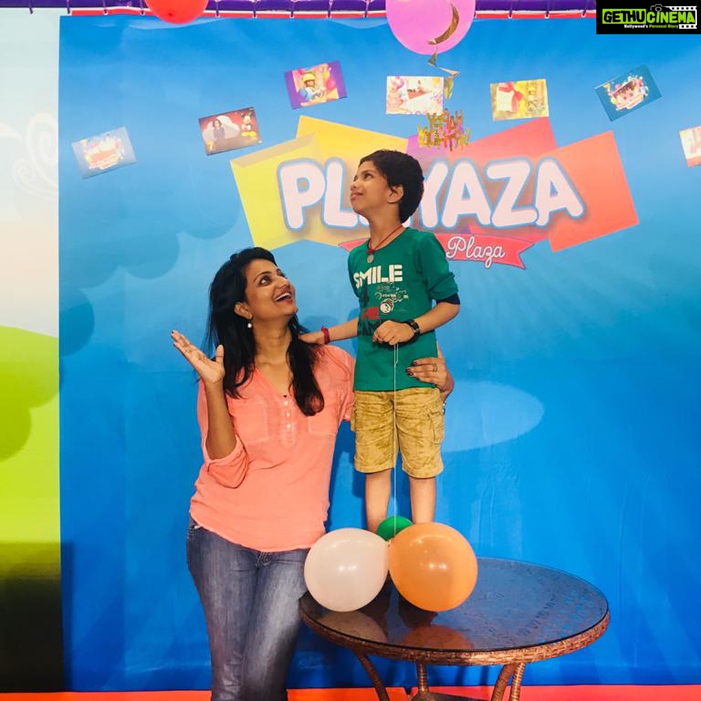 Priyanka Nair Instagram - Really had a great time with my little hero .. thank you @playaza the one and only entertainment zone in Trivandrum locates at second floor of @malloftravancore