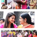 Priyanka Nair Instagram - #RPF tvm conducted a road show fr popularising RPF helpline 182 amoung the #public .#passengers can make use of this helpline whnevr they find themselves in a danger over #railways.RPF assistance will be available to the passengers at the next station or escort party is available in train/premises#function pics ..great time with #Her Highness pooyam thirunal Gouri Parvathybhai thamburattee😍