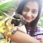 Priyanka Nair Instagram - #priyankanair#puppylove😍😍