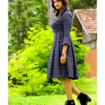 Priyanka Nair Instagram - Happy soul✨ Photography- @shalupeyad MHA - @jijo_jo_the_makeup_artist Costume - @crezzadesignerstitching