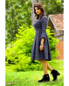 Priyanka Nair Instagram - Happy soul✨
Photography- @shalupeyad 
MHA - @jijo_jo_the_makeup_artist 
Costume - @crezzadesignerstitching