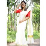 Priyanka Nair Instagram - Photography - @shalupeyad Costume by - @ar_handlooms_kuthampully