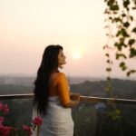 Priyanka Nair Instagram - “ The purpose of our lives is to be happy.” — Dalai Lama . . Photography- @sethu_athippillil Costume - @aanunobby Make up and hairstyle - @suma_thefacechanger