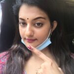 Priyanka Nair Instagram - Do your duty. Make it count. #castyourvote #inked