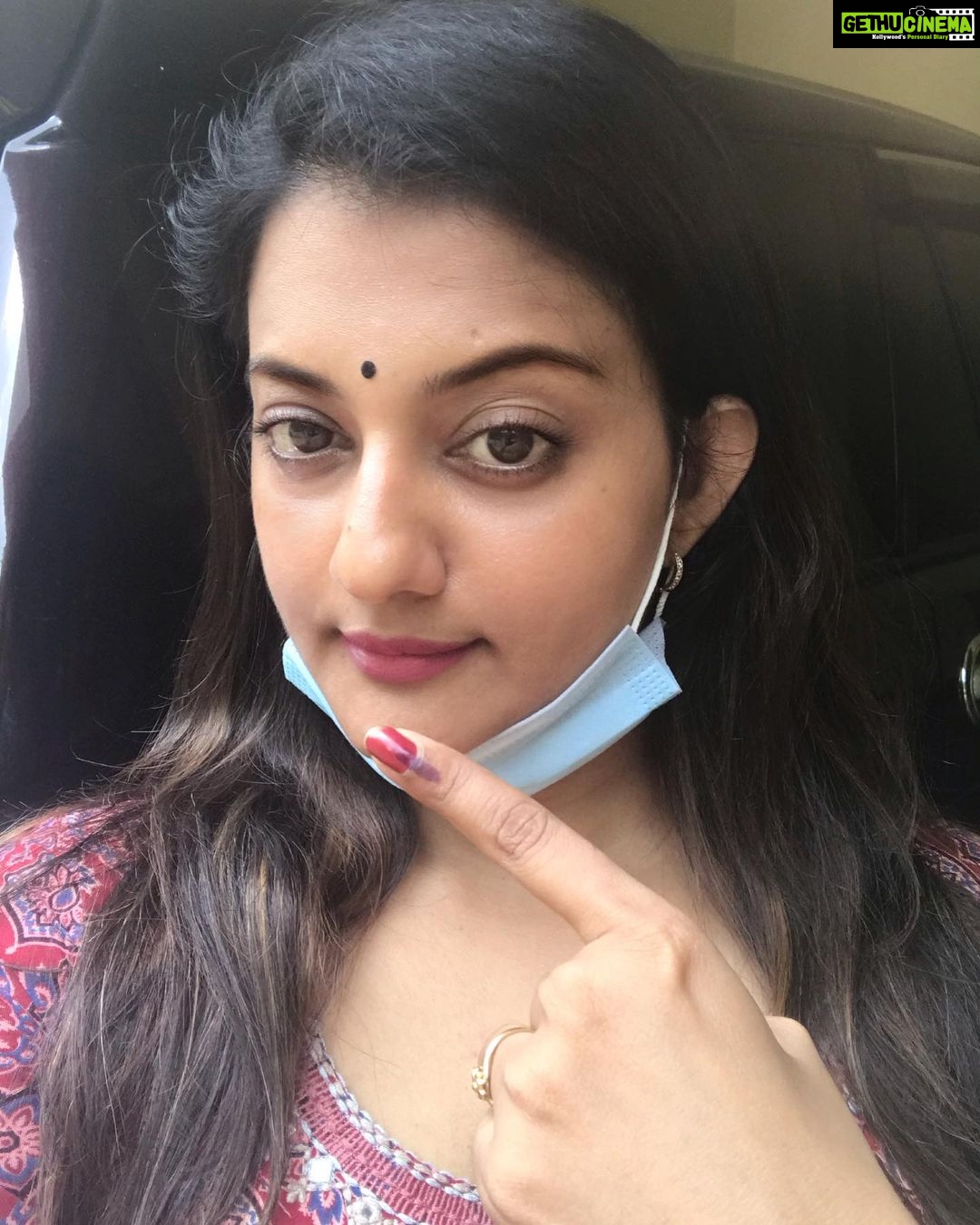 Priyanka Nair Instagram - Do your duty. Make it count. #castyourvote #inked