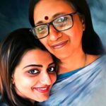 Priyanka Nair Instagram - Mine ❤️ Happy Birthday Ammaa 😘😘 #happbirthdayamma @ponnammamuraleedharan
