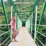 Priyanka Nair Instagram – I’m in love with this bridge 🖤 River County Kallar