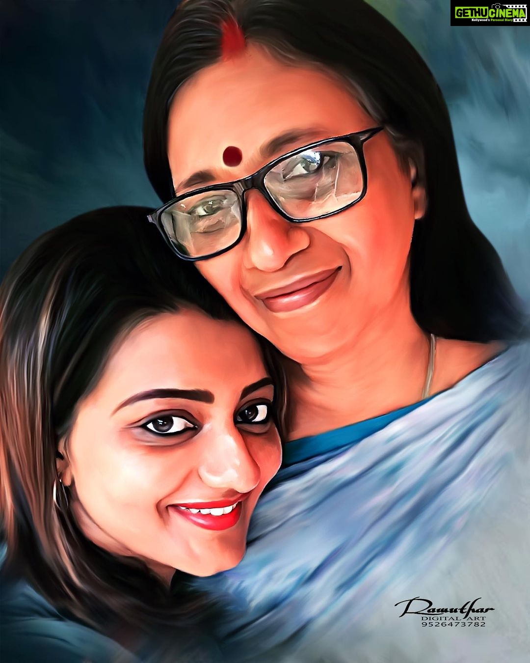 Priyanka Nair Instagram - Thank you @rawuthar_digital_arts for this beautiful work 😊