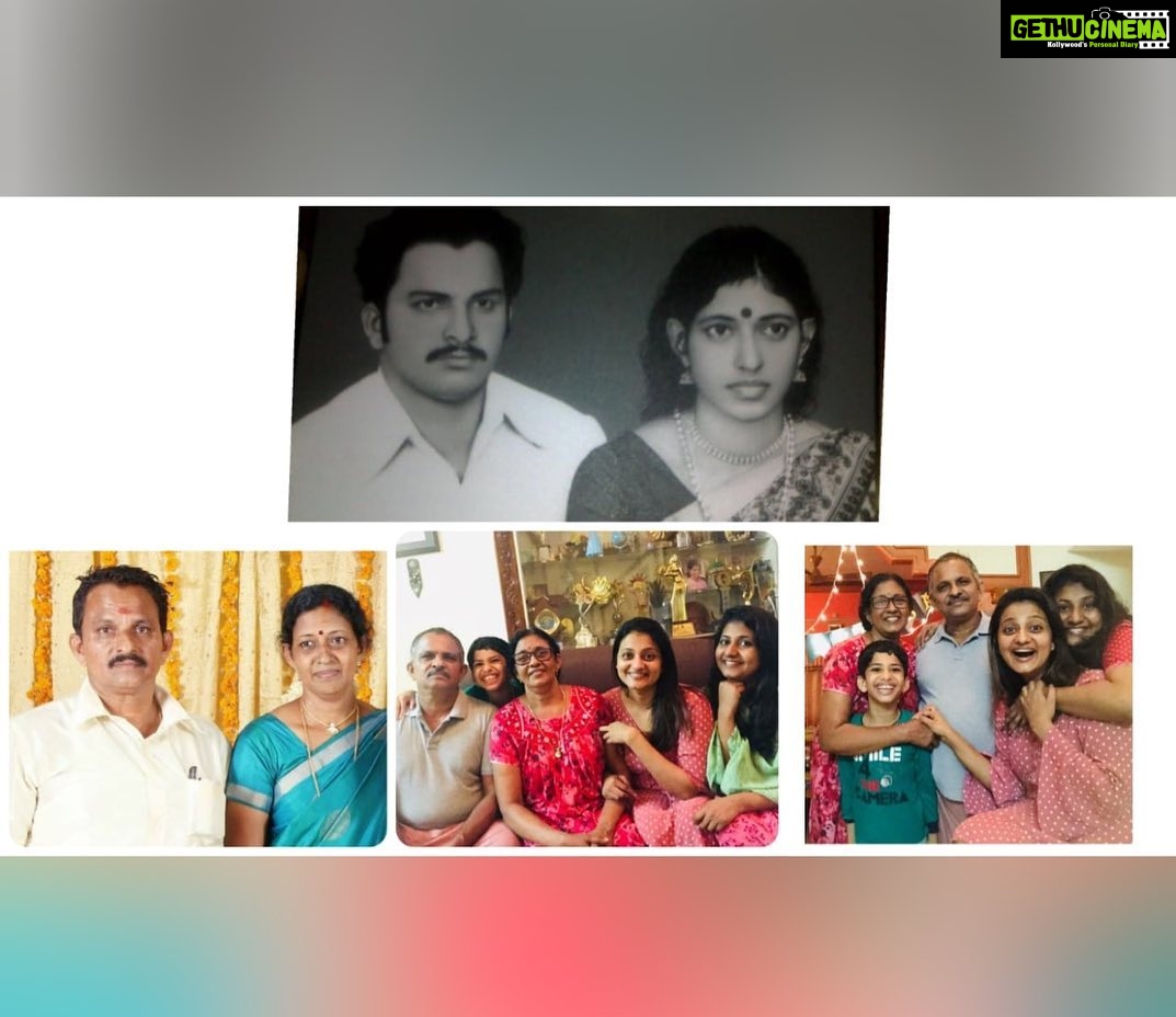 Priyanka Nair Instagram - Happy Anniversary to the pillars in my life ♥️ @entree_home_to_home @priyada_nair #happyanniversary#acha#amma#You#both#are#proof#of#love#in#a#single#soul#devided#by#two#bodies#loveyou#both#unconditionally ♥️♥️♥️♥️♥️ My Home Exhibition