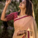 Priyanka Nair Instagram - Passion✨ 📸 @tanu.balak MUA - @_sumathefacechanger_ Colouring by @vineethvasudev_photography - - - #sareeshoot#photography#priyankanair#instapic#instagram