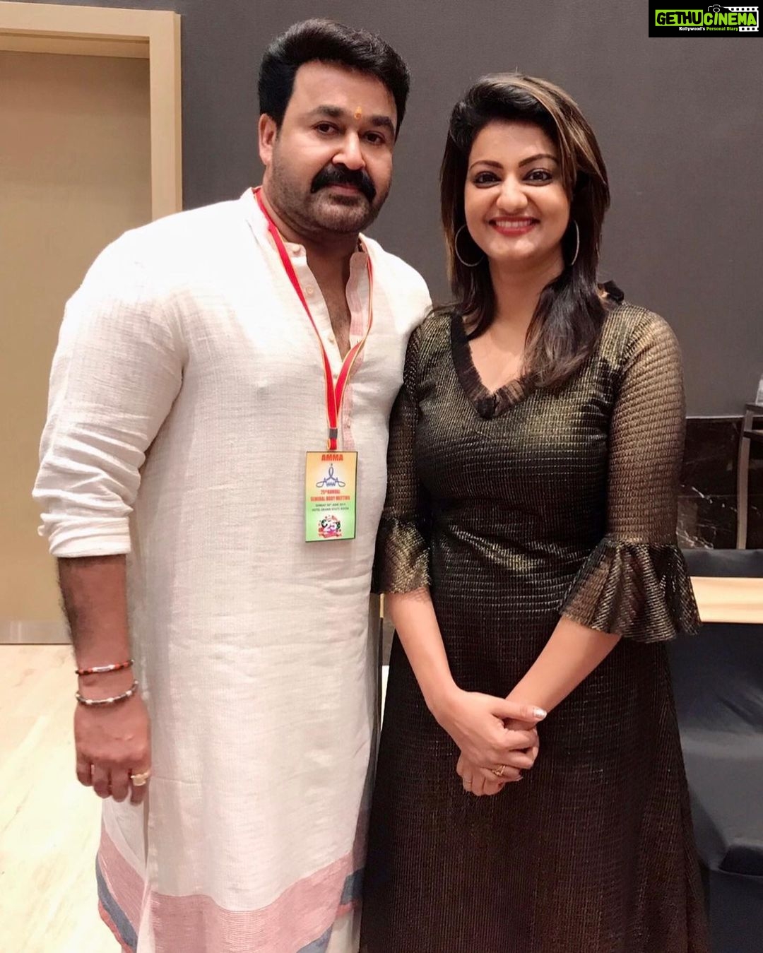 Priyanka Nair - 8.6K Likes - Happy birthday lalettaa😍@Mohanlal
#lalettan#mohanlal#happybirthdaylaletta