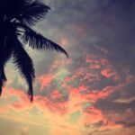 Priyanka Nair Instagram - #sunset#backyard#udayasamudra#beach#kovalam#brforelockdown Uday Samudra Leisure Beach Hotel