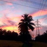Priyanka Nair Instagram - ഒരു പാലക്കാടൻ സായാഹ്നം #throwback#eveningsky