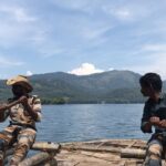 Priyanka Nair Instagram - #Throwback memories #traveldiaries Bamboo rafting through the reservoirs of #parambikkulam_tiger_reserve 🖤 Parambikulam Tiger Reserve