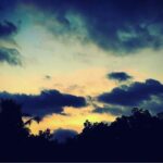 Priyanka Nair Instagram - Evening sky