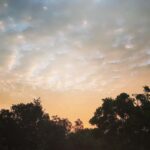 Priyanka Nair Instagram - Scattering of colours 🌞 Sunrise effect 🌅 📸from terrace . #sunrise #scatteringoflight #morningvibe#skywatcher #aprilsky Home