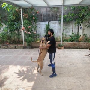 R. Sarathkumar Instagram - My best friend #thor