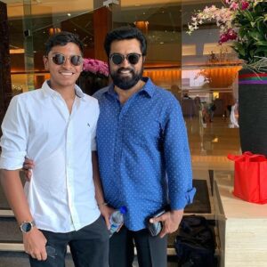 R. Sarathkumar Instagram - Dearest Rahhula wishing you a very happy birthday,  this is the first birthday that we are not being together ,our thoughts are with you so are our good wishes,have a wonderful birthday, these are stressful times for many in this world ,let us take a moment on this special day to keep them in our prayers for their well being good health and happiness miss you, be happy