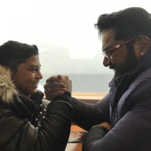 R. Sarathkumar Instagram - Dearest Rahhula wishing you a very happy birthday,  this is the first birthday that we are not being together ,our thoughts are with you so are our good wishes,have a wonderful birthday, these are stressful times for many in this world ,let us take a moment on this special day to keep them in our prayers for their well being good health and happiness miss you, be happy