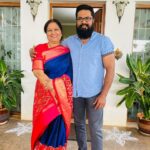 R. Sarathkumar Instagram – My deepawali visit to my sister’s house , both of us miss our brother on special occasions and go back down memory lane, sister’s daughter kala and her hubby manju for this deepawali click