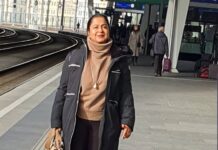 R. Sarathkumar Instagram - Off to Salzburg from Vienna station